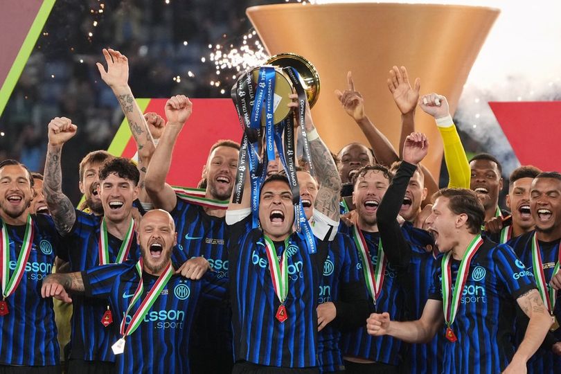 Rapor Pemain Inter Saat Bungkam Lazio untuk Raih Gelar Coppa Italia: La Beneamata Mamma Mia!