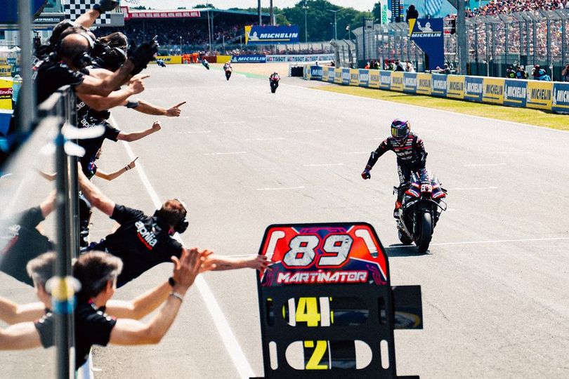 Hasil Balapan MotoGP Prancis 2026: Jorge Martin Akhiri Puasa Kemenangan, Aprilia Sapu Bersih Podium Hasil Balapan MotoGP Prancis 2026: Jorge Martin Akhiri Puasa Kemenangan, Aprilia Sapu Bersih Podium