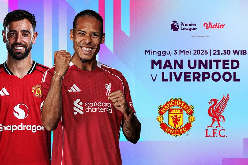 Link Live Streaming Man United vs Liverpool, Pertarungan Penentuan Harga Diri