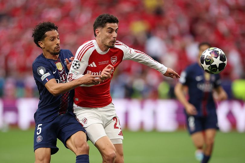 Hasil Babak Pertama PSG vs Arsenal Final Liga Champions: Kai Havertz Bawa The Gunners Unggul