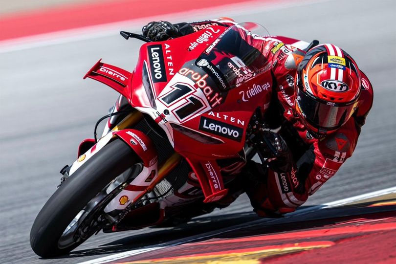 Hasil Race 1 WorldSBK Aragon 2026: Nicolo Bulega Menang, Sikat Iker Lecuona dan Sam Lowes