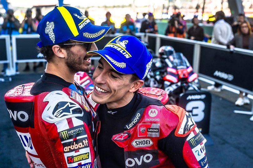 Pecco Bagnaia Sebut Ducati Butuh Marc Marquez, Doakan Cepat Pulih dan Kembali Balapan Pecco Bagnaia Sebut Ducati Butuh Marc Marquez, Doakan Cepat Pulih dan Kembali Balapan