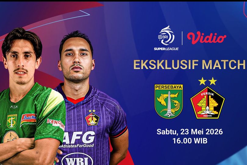 Eksklusif Match: Persebaya vs Persik Live Streaming di Vidio Eksklusif Match: Persebaya vs Persik Live Streaming di Vidio
