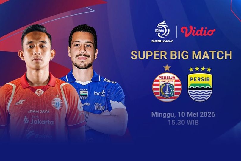 Link Live Streaming BRI Super League: Persija vs Persib