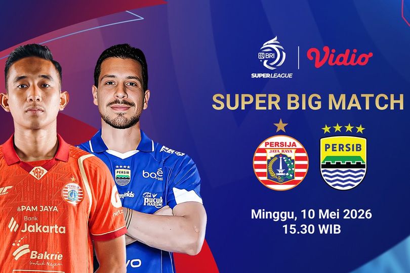 Nonton Live Streaming Persija vs Persib - BRI Super League 2025/2026 Nonton Live Streaming Persija vs Persib - BRI Super League 2025/2026