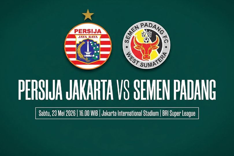 Nonton Live Streaming Persija vs Semen Padang - BRI Super League 2025/2026 Nonton Live Streaming Persija vs Semen Padang - BRI Super League 2025/2026