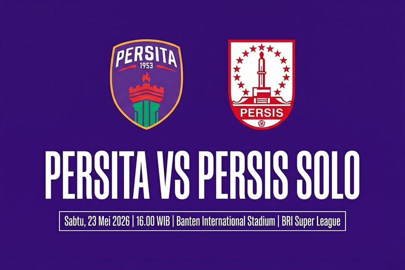 Nonton Live Streaming Persita vs Persis - BRI Super League 2025/2026