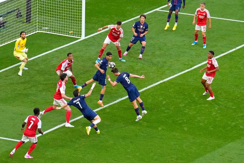 Analisis Babak Pertama Final Liga Champions: Pertahanan Arsenal Bikin PSG Lumpuh Analisis Babak Pertama Final Liga Champions: Pertahanan Arsenal Bikin PSG Lumpuh