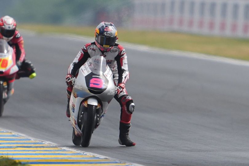 Veda Ega Pratama Sebut Balapan Moto3 Prancis 2026 Seru, Ngaku Beberapa Kali Nyaris Kecelakaan