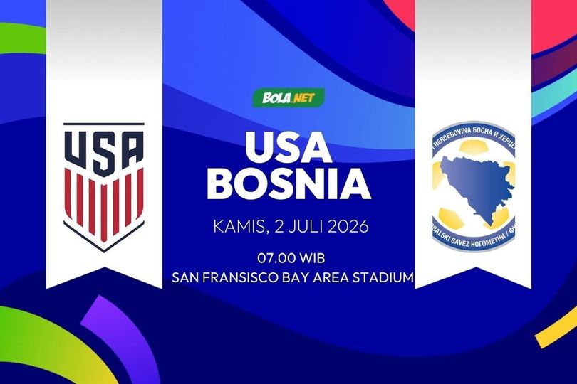 Prediksi Piala Dunia 2026: Amerika Serikat vs Bosnia dan Herzegovina 2 Juli 2026