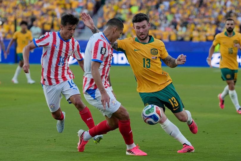Man of the Match Paraguay vs Australia: Aiden O'Neill