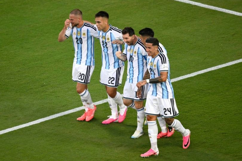 Hasil Argentina vs Aljazair: Hattrick Lionel Messi Bawa Albiceleste Menang Telak Hasil Argentina vs Aljazair: Hattrick Lionel Messi Bawa Albiceleste Menang Telak