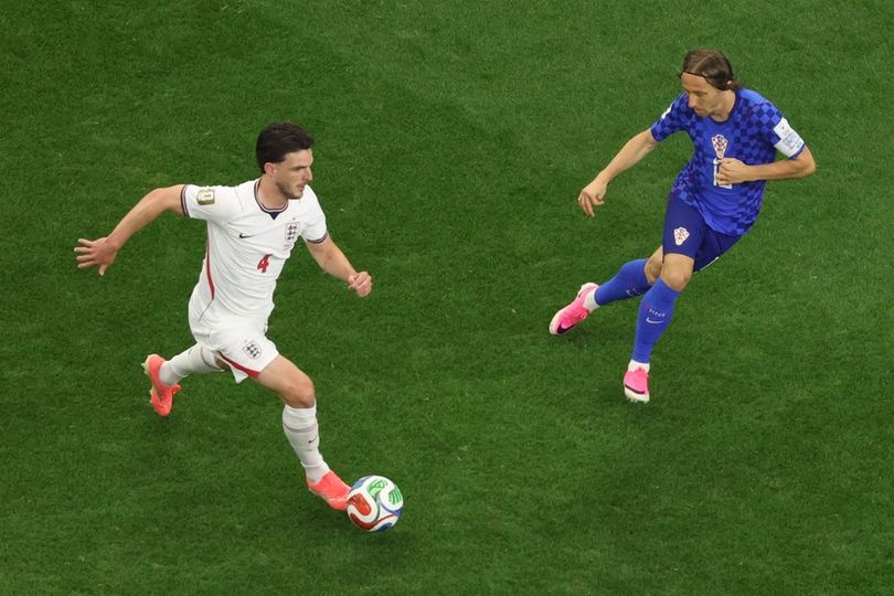 Declan Rice Tumbang Usai laga Inggris vs Kroasia di Piala Dunia 2026, Bagaimana Kabarnya? Declan Rice Tumbang Usai laga Inggris vs Kroasia di Piala Dunia 2026, Bagaimana Kabarnya?