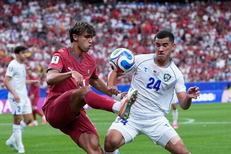 Joao Felix Ungkap Rahasia Duet dengan Cristiano Ronaldo Usai Portugal Pesta Gol ke Gawang Uzbekistan Joao Felix Ungkap Rahasia Duet dengan Cristiano Ronaldo Usai Portugal Pesta Gol ke Gawang Uzbekistan