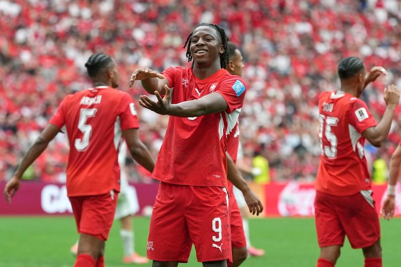 Man of the Match Swiss vs Kanada: Johan Manzambi