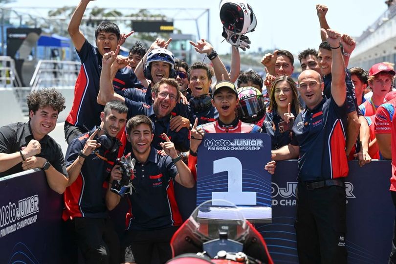 Persiapan Solid Fisik dan Mental, Kunci Kemenangan Kiandra Ramadhipa di Moto3 Junior Portugal 2026 Persiapan Solid Fisik dan Mental, Kunci Kemenangan Kiandra Ramadhipa di Moto3 Junior Portugal 2026