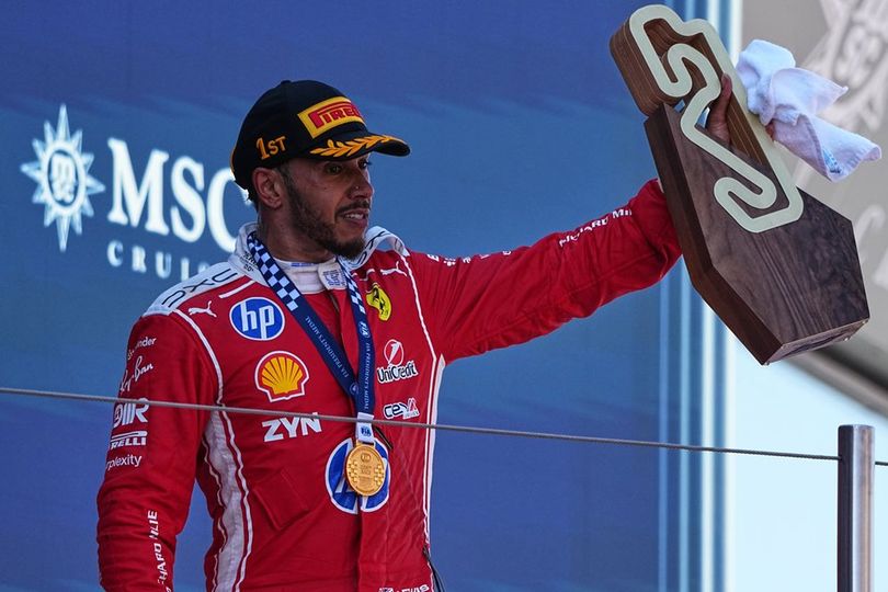 Lewis Hamilton Soal Kemenangan Perdana Bareng Ferrari: Tadinya Cuma Nonton di TV, Kini Justru Menang Bareng Lewis Hamilton Soal Kemenangan Perdana Bareng Ferrari: Tadinya Cuma Nonton di TV, Kini Justru Menang Bareng