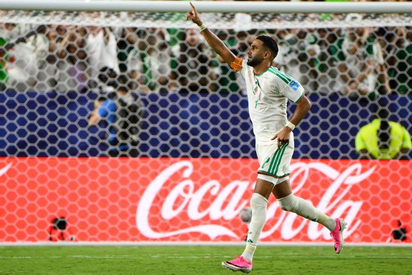Man of the Match Aljazair vs Austria: Riyad Mahrez