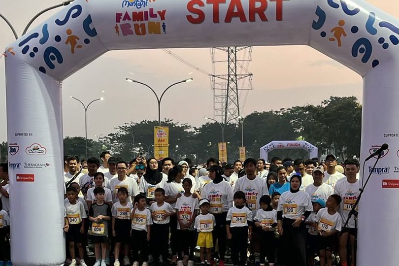 MentariTV Family Run Hadirkan Momen Kebersamaan Keluarga di Rangkaian Fest Ceria 2026: Little Heroes