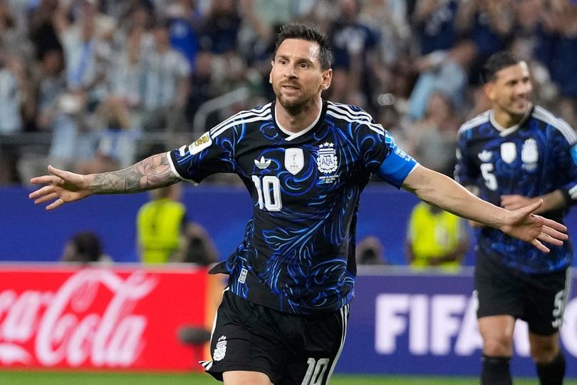 Hasil Yordania vs Argentina: Messi Cetak Gol Lagi, Albiceleste Sempurna di Fase Grup