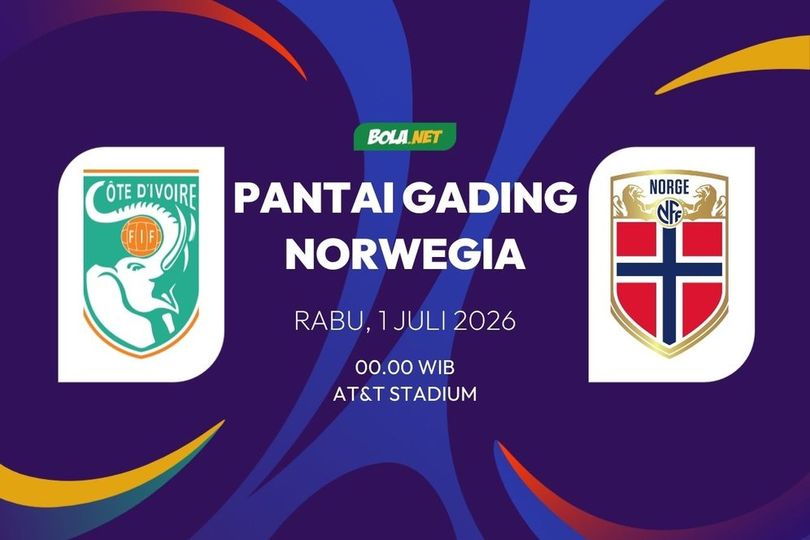 Link Streaming Piala Dunia 2026: Pantai Gading vs Norwegia