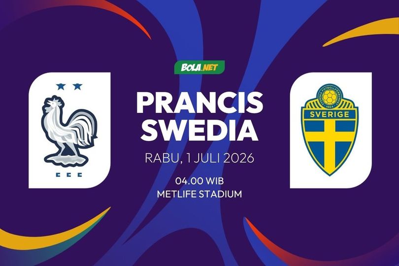Link Streaming Piala Dunia 2026: Prancis vs Swedia