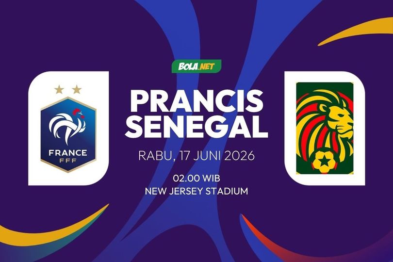 Link Live Streaming Piala Dunia 2026: Prancis vs Senegal Link Live Streaming Piala Dunia 2026: Prancis vs Senegal