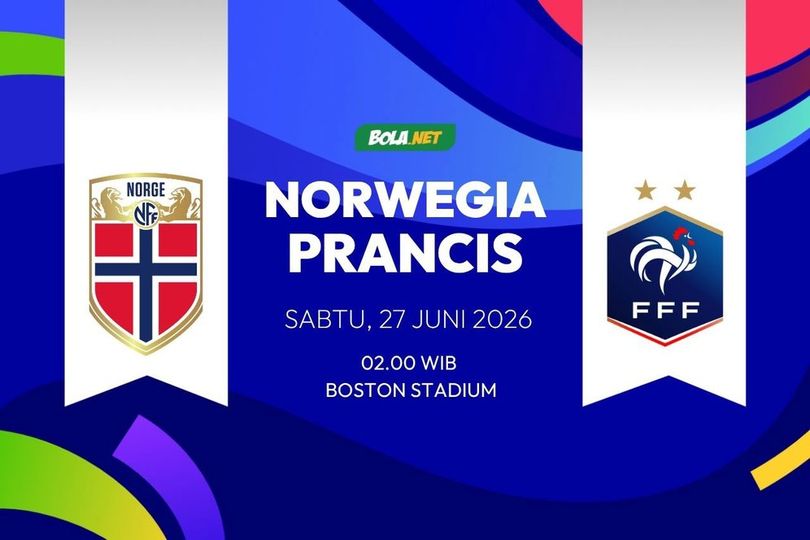 Prediksi Piala Dunia 2026: Norwegia vs Prancis 27 Juni 2026