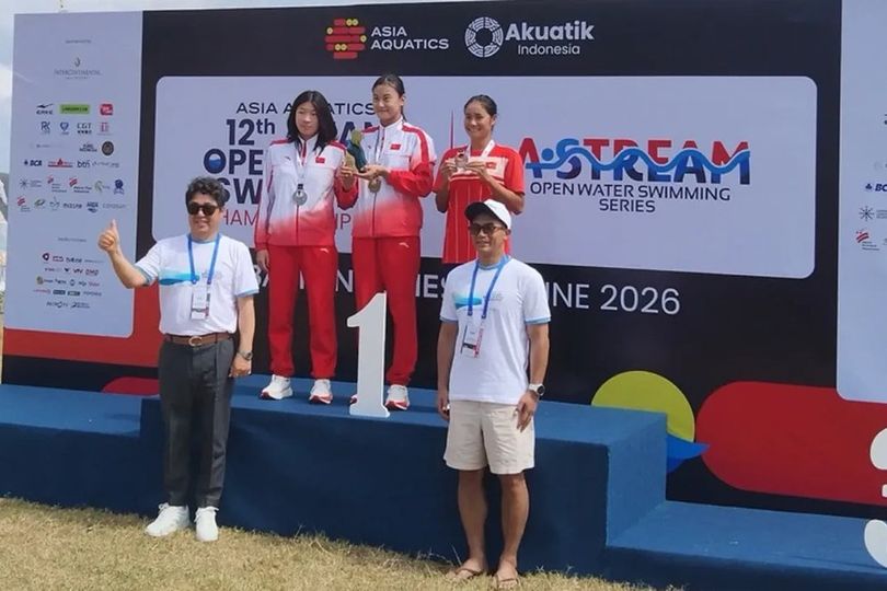 Hasil Asian Open Water Swimming Championship 2026: China Dominan, Atlet Korsel Puji Keindahan Bali