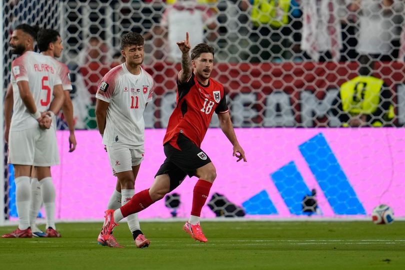 Hasil Austria vs Yordania: Pasukan Ralf Rangnick Menang, Tempel Argentina di Klasemen Grup J Hasil Austria vs Yordania: Pasukan Ralf Rangnick Menang, Tempel Argentina di Klasemen Grup J