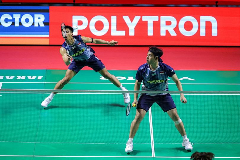 Sabar/Reza Jumpa Raymond/Joaquin di Semifinal Indonesia Open 2026, Amankan Satu Tiket Final