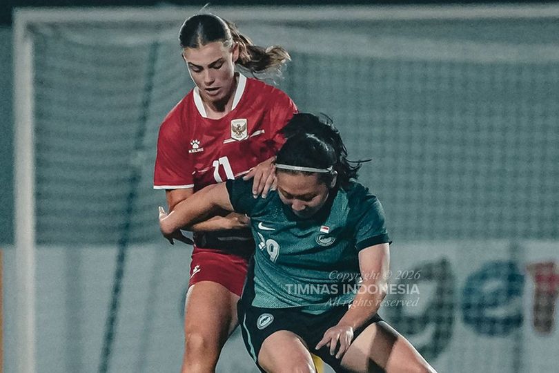 Hasil Timnas Putri Indonesia vs Timnas Putri Singapura: Garuda Pertiwi Tumbang di Bandung