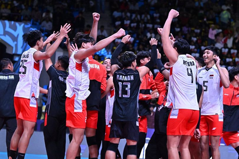 Sejarah Baru! Timnas Voli Indonesia Lolos ke Final AVC Cup 2026, Saksikan di MOJI dan Vidio
