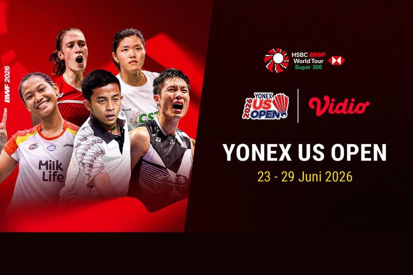 Jadwal BWF Tour - Yonex US Open 2026: Siapa yang Berpeluang Juara? Saksikan di Vidio