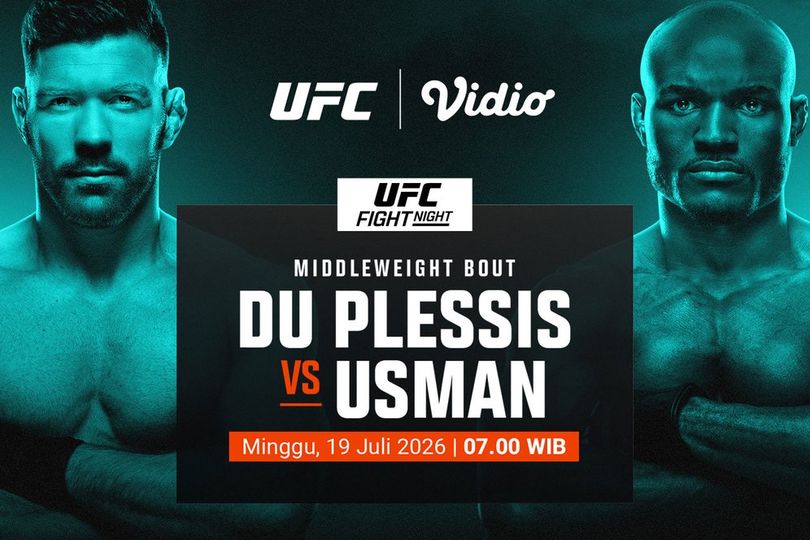UFC Fight Night - Du Plessis vs Usman: Saksikan Persaingan Kelas Middleweight Hanya di Vidio UFC Fight Night - Du Plessis vs Usman: Saksikan Persaingan Kelas Middleweight Hanya di Vidio
