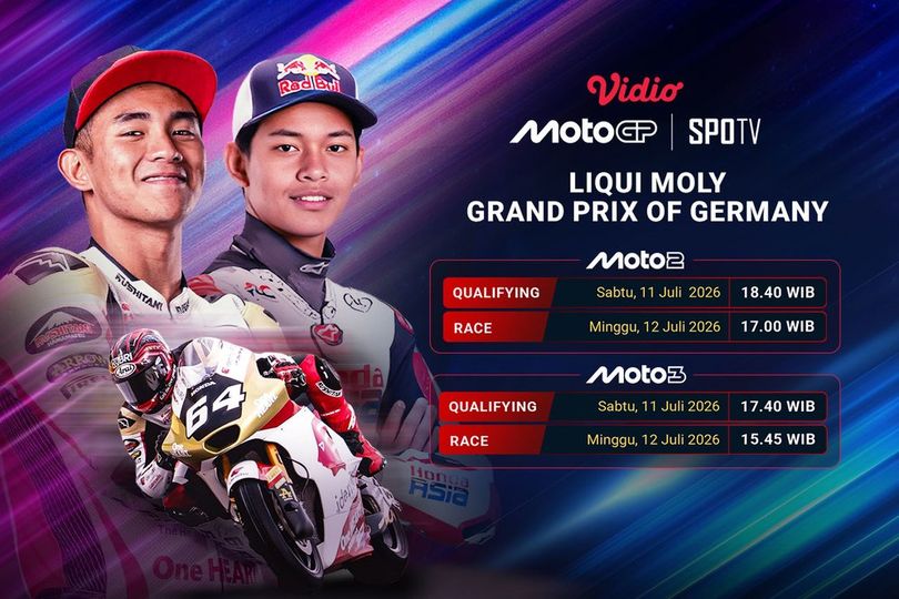 Moto3 dan Moto2 Liqui Moly Grand Prix of Germany: Momentum RIval Pangkas Jarak di Vidio
