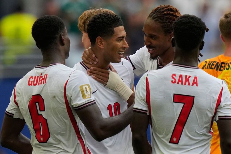 Cetak Hattrick ke Gawang Prancis, Bukayo Saka Beri Kredit ke Jude Bellingham! Cetak Hattrick ke Gawang Prancis, Bukayo Saka Beri Kredit ke Jude Bellingham!