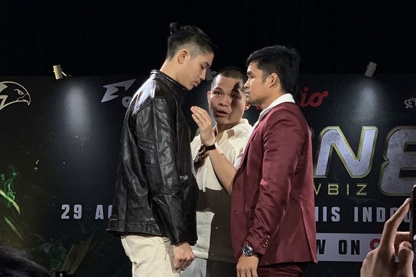 BYON Combat Showbiz 8 Memanas! Jeka Saragih Incar Gelar BYON Kickstriking Asia di Laga Debut! BYON Combat Showbiz 8 Memanas! Jeka Saragih Incar Gelar BYON Kickstriking Asia di Laga Debut!