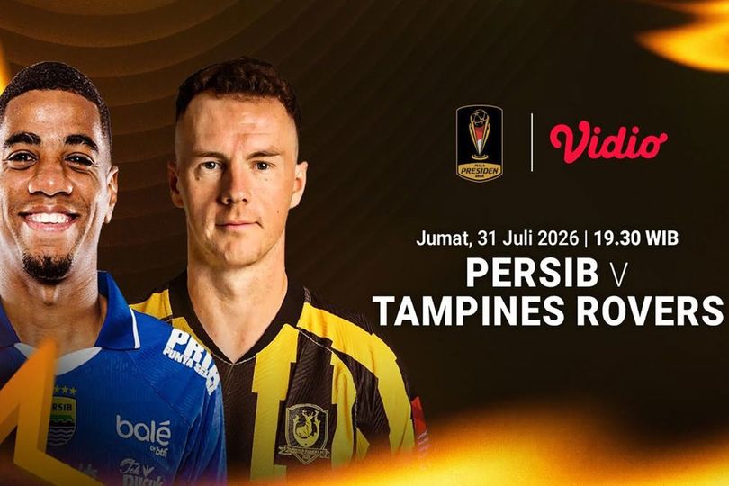 Jadwal Piala Presiden 2026 - Persib vs Tampines Rovers FC: Penentu Klasemen Akhir Grup A di Vidio