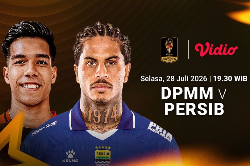 Jadwal Piala Presiden - DPMM vs Persib: Adu Strategi dan Taktik Hanya di Vidio