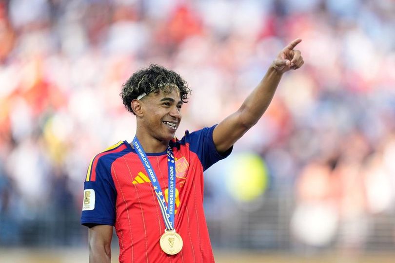 Lamine Yamal Siap Mewarisi Takhta Lionel Messi Setelah Antar Spanyol Juara Piala Dunia 2026 Lamine Yamal Siap Mewarisi Takhta Lionel Messi Setelah Antar Spanyol Juara Piala Dunia 2026