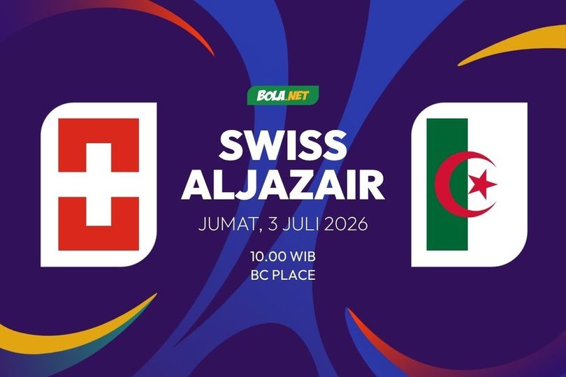 Prediksi Piala Dunia 2026: Swiss vs Aljazair 3 Juli 2026 Prediksi Piala Dunia 2026: Swiss vs Aljazair 3 Juli 2026