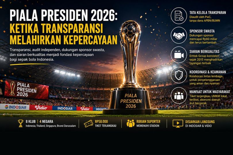Piala Presiden 2026: Ketika Transparansi Melahirkan Kepercayaan