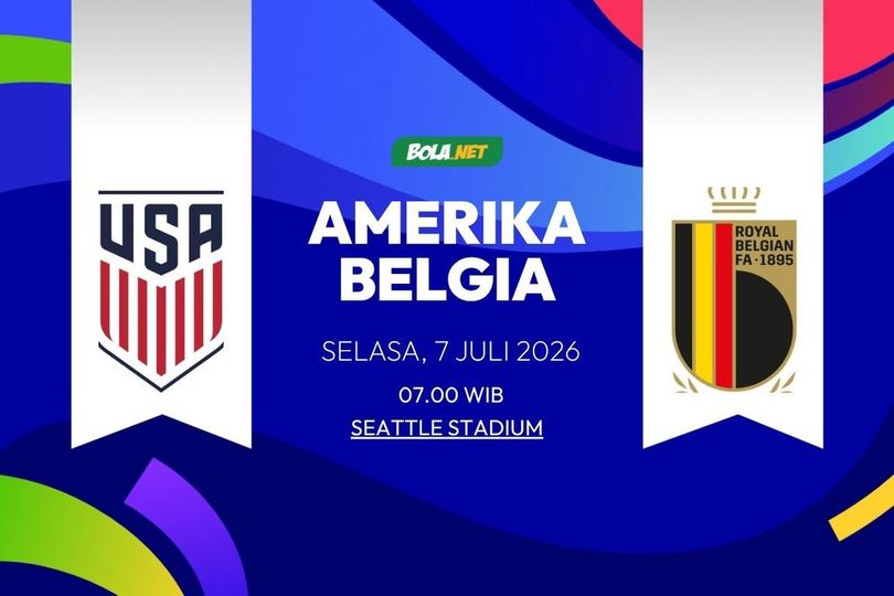 Prediksi Piala Dunia 2026: Amerika Serikat vs Belgia 7 Juli 2026 Prediksi Piala Dunia 2026: Amerika Serikat vs Belgia 7 Juli 2026
