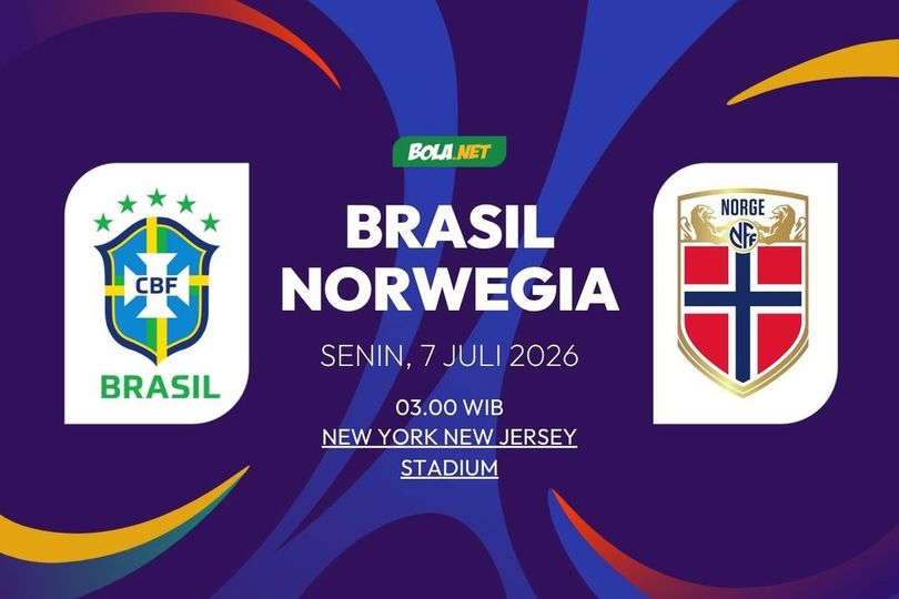 Prediksi Piala Dunia 2026: Brasil vs Norwegia 6 Juli 2026 Prediksi Piala Dunia 2026: Brasil vs Norwegia 6 Juli 2026