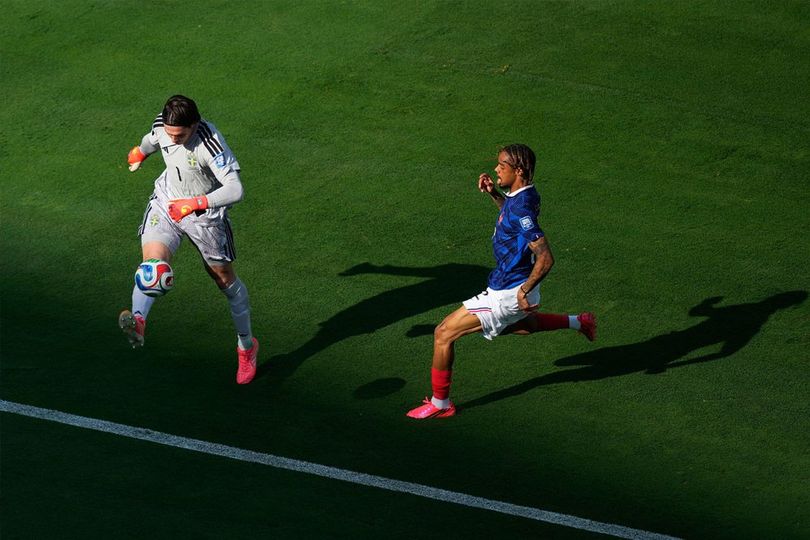 Rating Pemain Prancis Saat Gulung Swedia: Mbappe dan Olise Tampil Gemilang