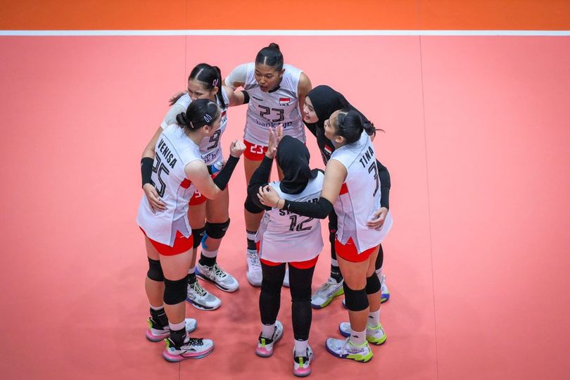 Kalah Lawan Thailand, Timnas Voli Putri U-18 Indonesia Gagal ke Semifinal AVC U-18 2026