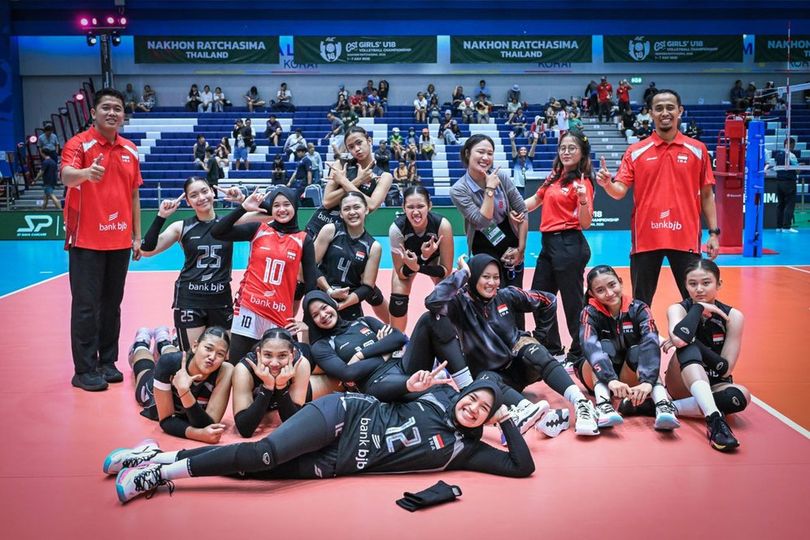 Kalahkan Filipina, Tim Voli Putri U-18 Indonesia Tantang Thailand di Perempat Final AVC 2026 Kalahkan Filipina, Tim Voli Putri U-18 Indonesia Tantang Thailand di Perempat Final AVC 2026