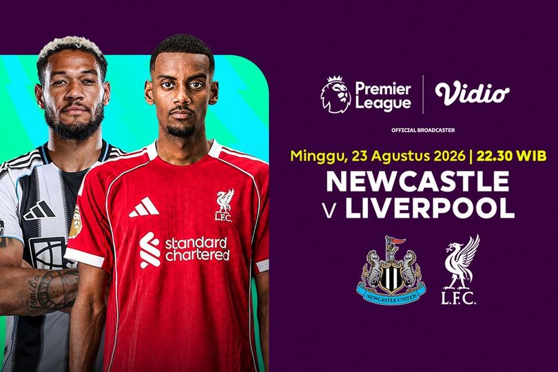 Newcastle United vs Liverpool: Adu Pemain Baru di Matchweek 1 Liga Inggris 2026/27 di Vidio Newcastle United vs Liverpool: Adu Pemain Baru di Matchweek 1 Liga Inggris 2026/27 di Vidio