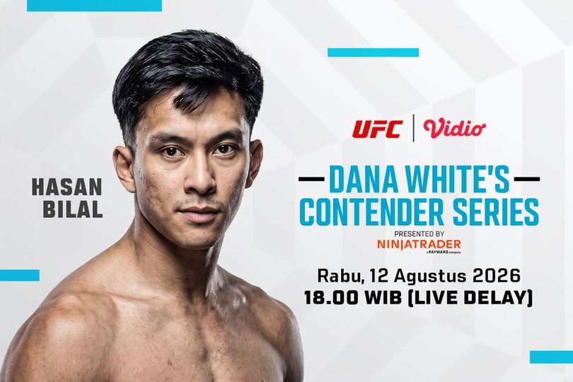 Jadwal UFC Dana White's Contender Series: Hasan Bilal Wakil Fighter dari Indonesia di Vidio Jadwal UFC Dana White's Contender Series: Hasan Bilal Wakil Fighter dari Indonesia di Vidio